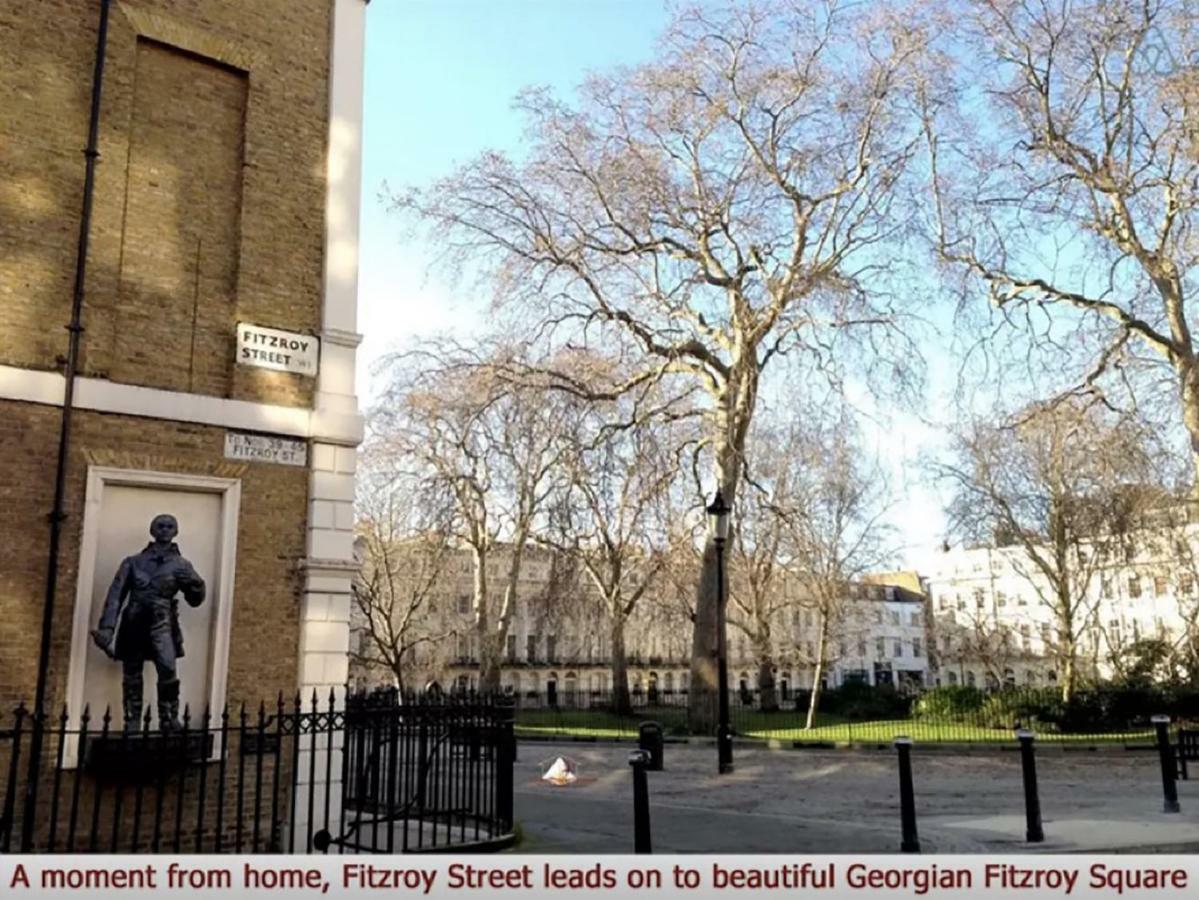 Elegant Fitzrovia Central London 2-Bed Nr Oxford Street Helpful Informative Host Eksteriør bilde