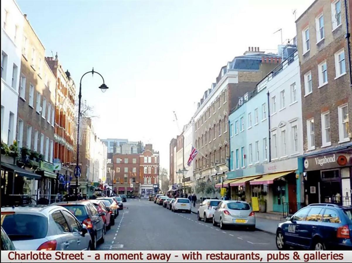 Elegant Fitzrovia Central London 2-Bed Nr Oxford Street Helpful Informative Host Eksteriør bilde